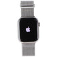 Apple Watch Series 7 (A2478) (GPS+LTE) 45mm SS Silver/ Milanese Band Smart Watches Apple    - Simple Cell Bulk Wholesale Pricing - USA Seller