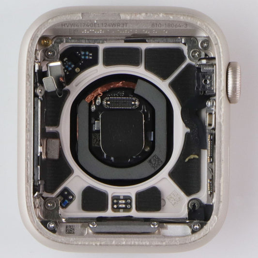 Repair Part OEM Apple Watch SE 2 (44mm) LTE A2727 Frame w/Backglass - Starlight Cell Phone - Replacement Parts & Tools Apple - Simple Cell Bulk Wholesale Pricing - USA Seller