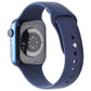 Apple Watch Series 7 (A2474) Smartwatch (45mm) GPS Only - Blue AL / Blue Sp Band Smart Watches Apple - Simple Cell Bulk Wholesale Pricing - USA Seller