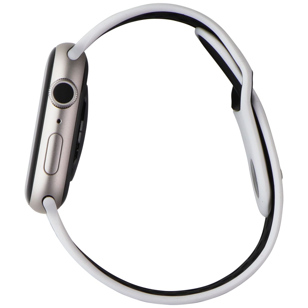 Apple Watch Nike Series 7 (A2474) GPS only - 45mm Starlight Al/Nike White SB Smart Watches Apple - Simple Cell Bulk Wholesale Pricing - USA Seller