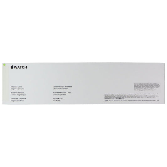 Apple Official Stainless Steel Milanese Loop for Apple Watches - 45mm/Silver Smart Watch Accessories - Watch Bands Apple - Simple Cell Bulk Wholesale Pricing - USA Seller