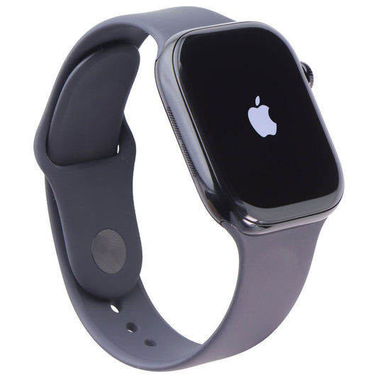 Apple Watch Series 10 (GPS + LTE, 46mm) - Slate Ti/Black Sp Band M/L - A3003