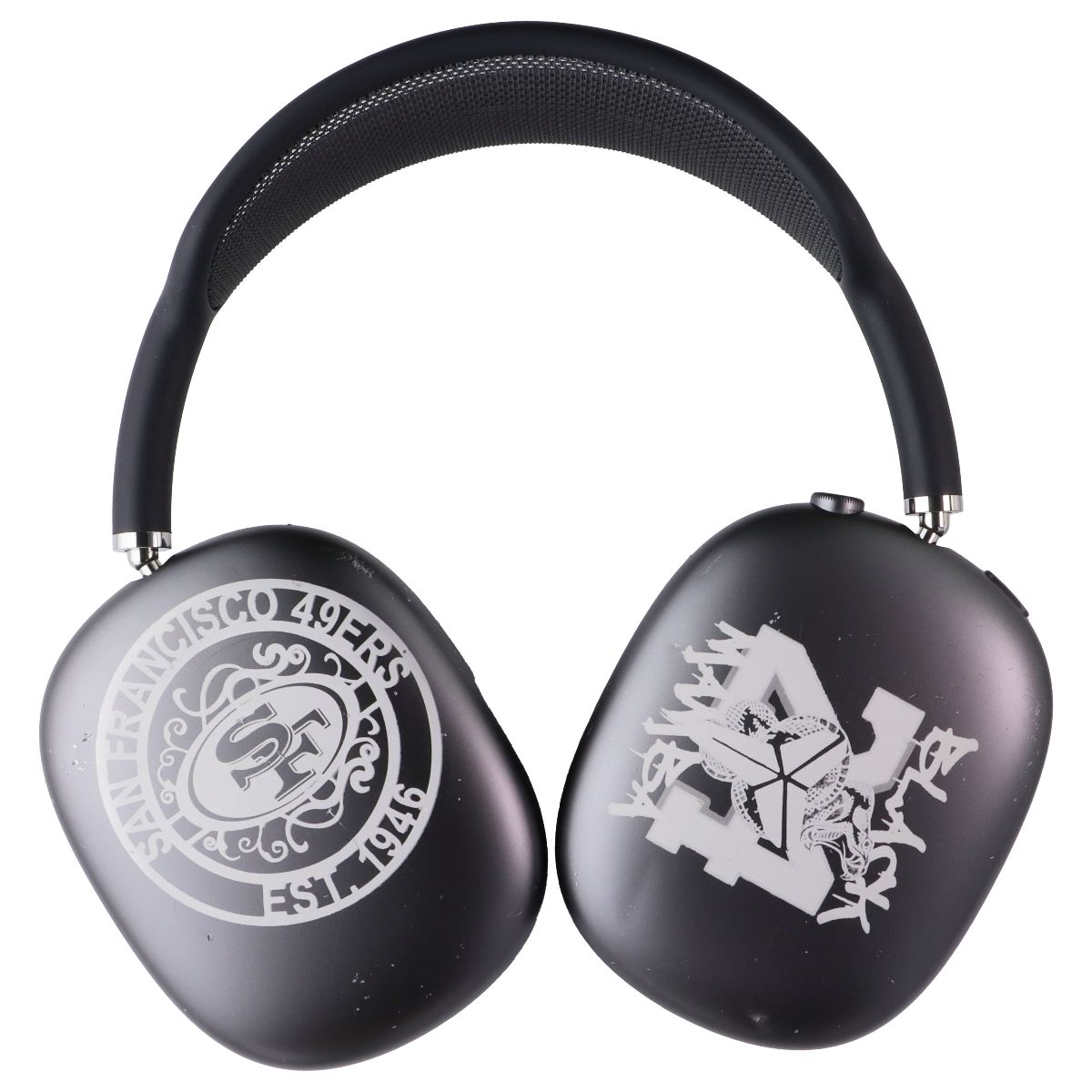 Airpods Max Over Ear Headphones Space Gray - ENGRAVED LOGOS (A2096)
