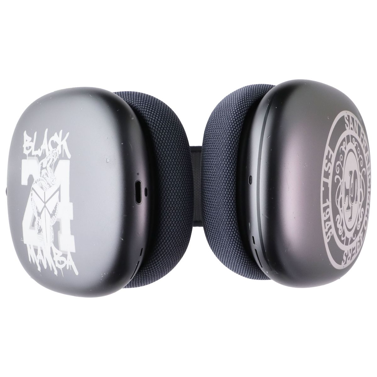 Airpods Max Over Ear Headphones Space Gray - ENGRAVED LOGOS (A2096)