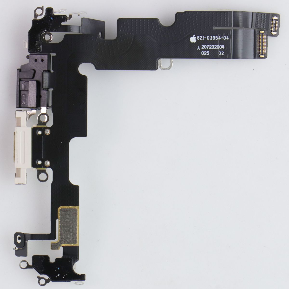 Repair Part - OEM Pull Charge Port Flex for Apple iPhone 14 Plus - Starlight Cell Phone - Replacement Parts & Tools Apple - Simple Cell Bulk Wholesale Pricing - USA Seller