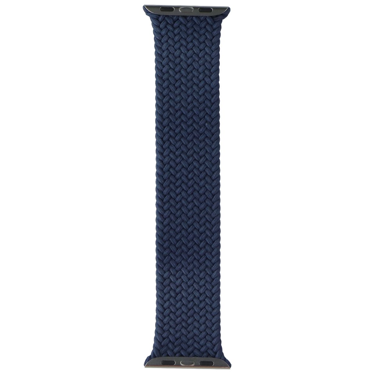 Apple 45mm Braided Solo Loop for Apple Watch 49/46/45/44mm - Abyss Blue/Size 4 Smart Watch Accessories - Watch Bands Apple - Simple Cell Bulk Wholesale Pricing - USA Seller