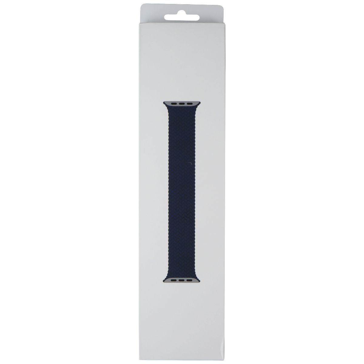 Apple 45mm Braided Solo Loop for Apple Watch 49/46/45/44mm - Abyss Blue/Size 4 Smart Watch Accessories - Watch Bands Apple - Simple Cell Bulk Wholesale Pricing - USA Seller