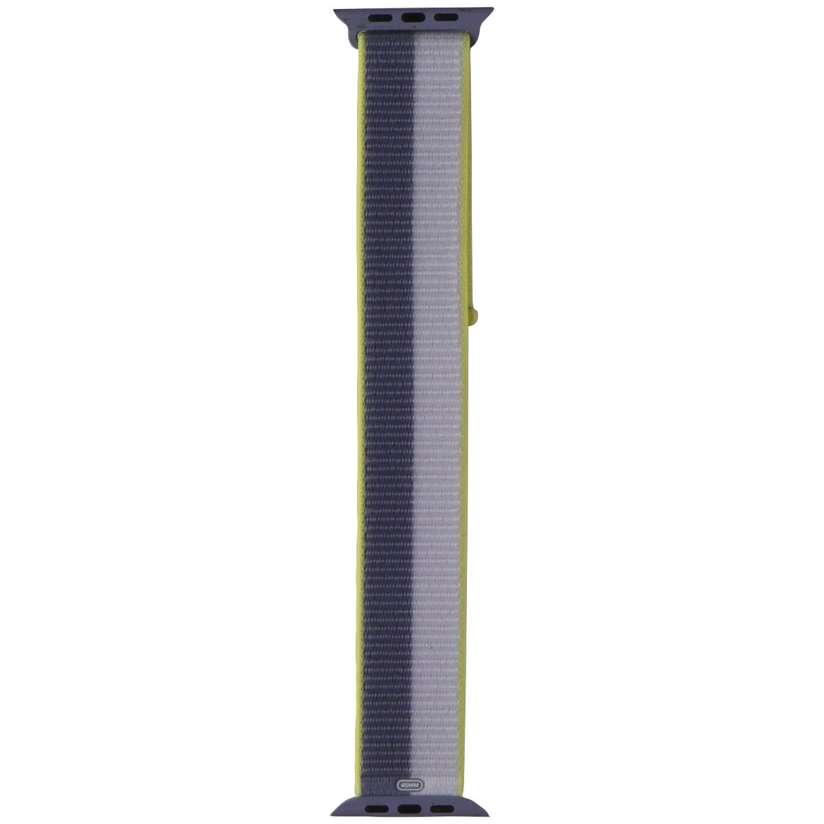 Apple Watch Band - Sport Loop (45mm) - Lavender Grey/Light Lilac - Regular Smart Watch Accessories - Watch Bands Apple - Simple Cell Bulk Wholesale Pricing - USA Seller