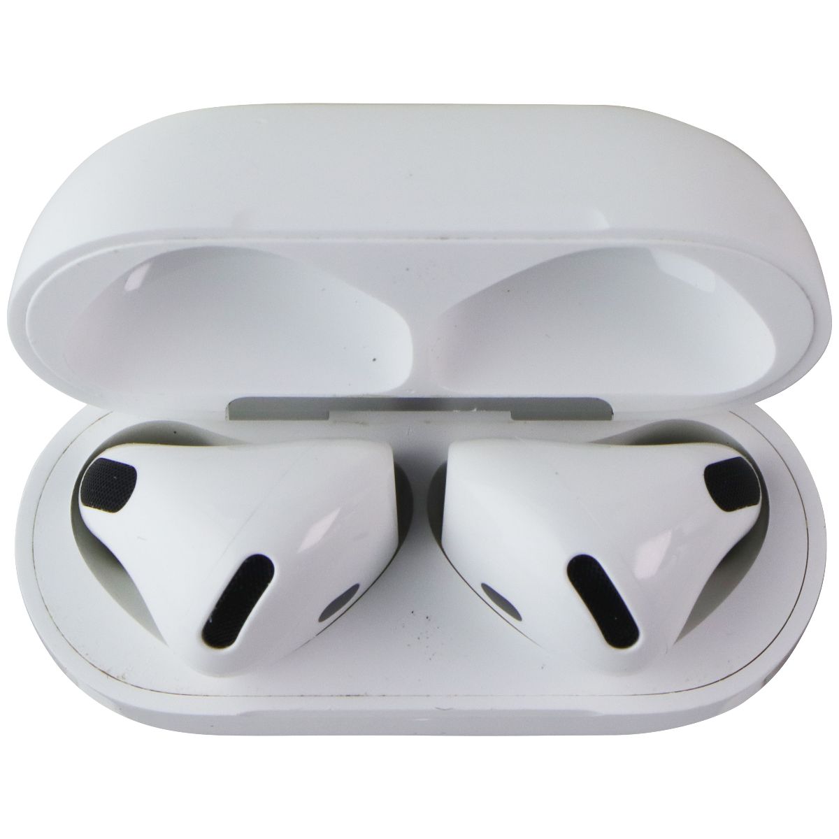 Apple AirPods 4th Gen (ANC) with Charging Case (A3059) White - MISMATCHED Portable Audio - Headphones Apple - Simple Cell Bulk Wholesale Pricing - USA Seller