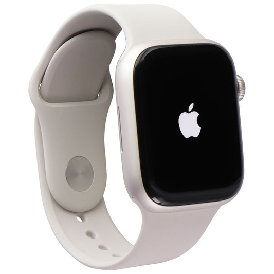Apple Watch Series 9 (A2984) GPS + LTE - 45mm Starlight Alu / Star Sp Band M/L