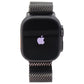 Apple Watch Ultra 2 (GPS + LTE) A2986 49mm - Black Titanium/Milanese Loop Smart Watches Apple - Simple Cell Bulk Wholesale Pricing - USA Seller