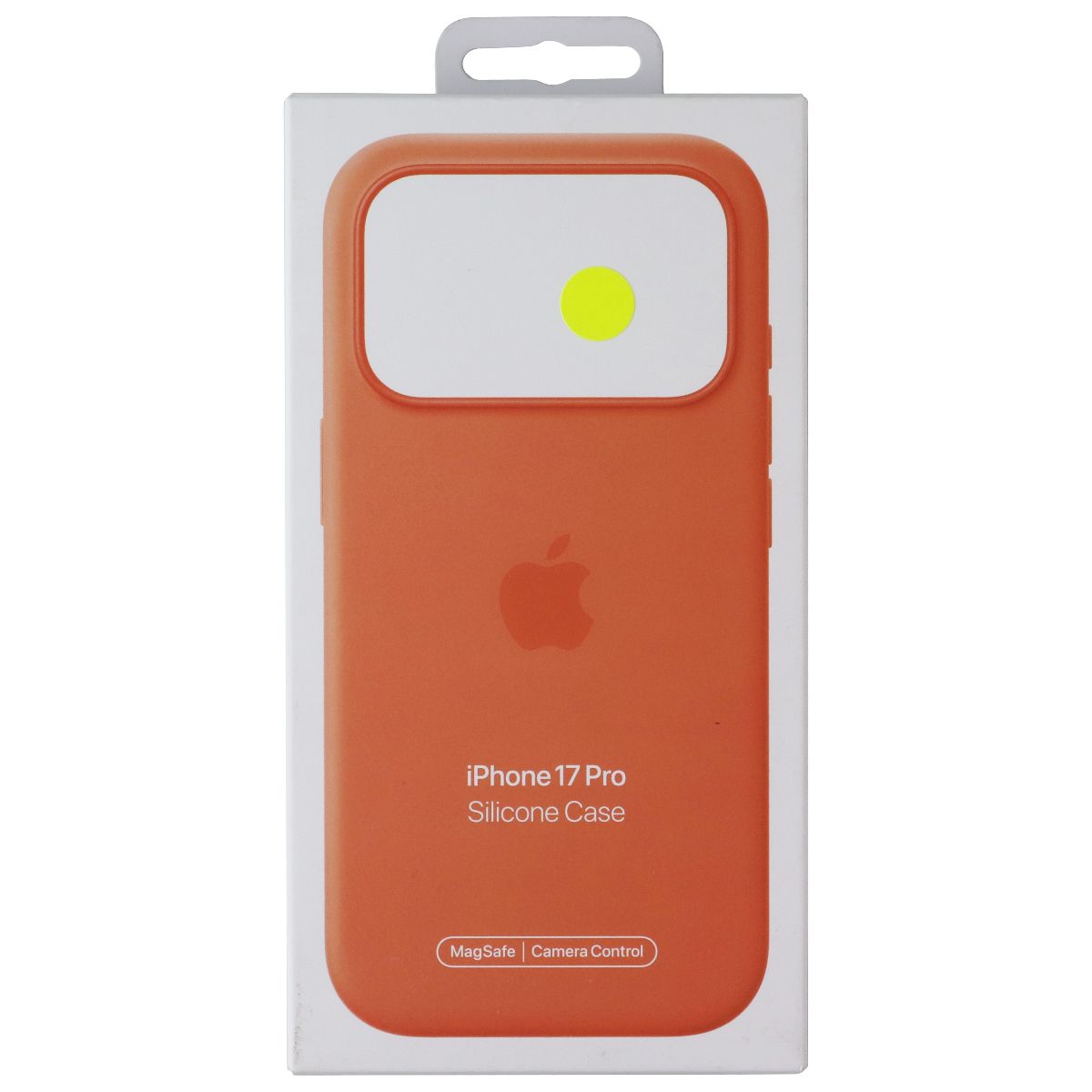 Apple Official Silicone Case for MagSafe for iPhone 17 Pro - Orange Cell Phone - Cases, Covers & Skins Apple - Simple Cell Bulk Wholesale Pricing - USA Seller