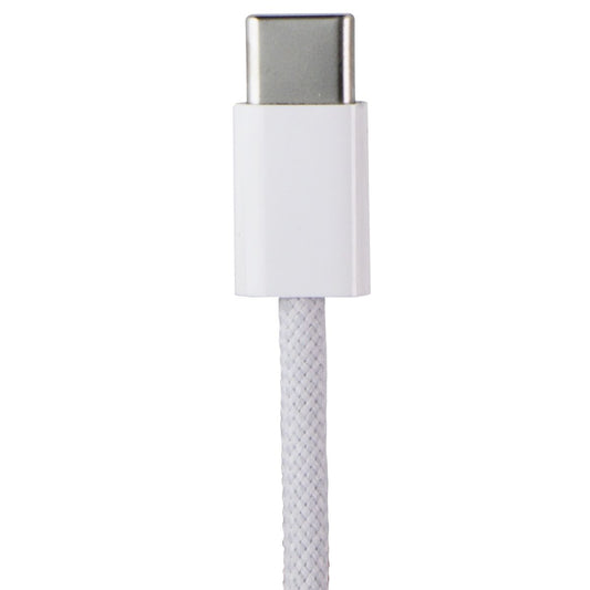 Apple Official 60W USB-C to USB-C Braided Charge Cable (1M/3.3-Ft) A2795 - White