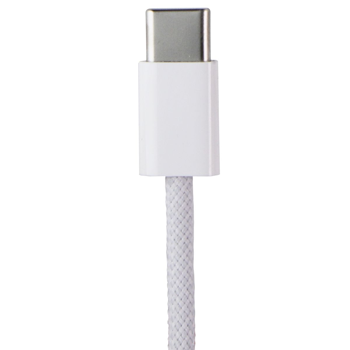 Apple Official 60W USB-C to USB-C Braided Charge Cable (1M/3.3-Ft) A2795 - White