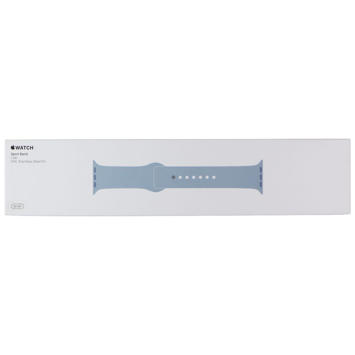 Apple Watch Sport Band (38mm) for 38/40/41mm - Lilac / Full Set Smart Watch Accessories - Watch Bands Apple - Simple Cell Bulk Wholesale Pricing - USA Seller