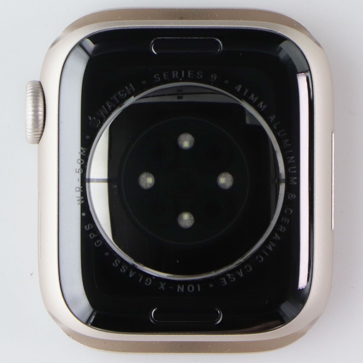 Repair Part OEM Apple Watch 9 (41mm) WiFi Frame with Backglass - Starlight