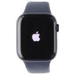 Apple Watch Series 8 (45mm/A2774) GPS+LTE - Midnight Alum/Sport Band - FULL SET Smart Watches Apple - Simple Cell Bulk Wholesale Pricing - USA Seller