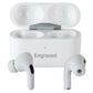 Apple AirPods Pro with Charging Case - White (MWP22AM/A, A2190 Case) ENGRAVED Portable Audio - Headphones Apple - Simple Cell Bulk Wholesale Pricing - USA Seller