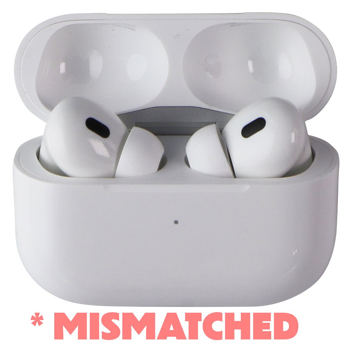 Apple AirPods Pro (2nd Gen) Earbuds with USB-C Charge Case - White - MISMATCHED* Portable Audio - Headphones Apple - Simple Cell Bulk Wholesale Pricing - USA Seller