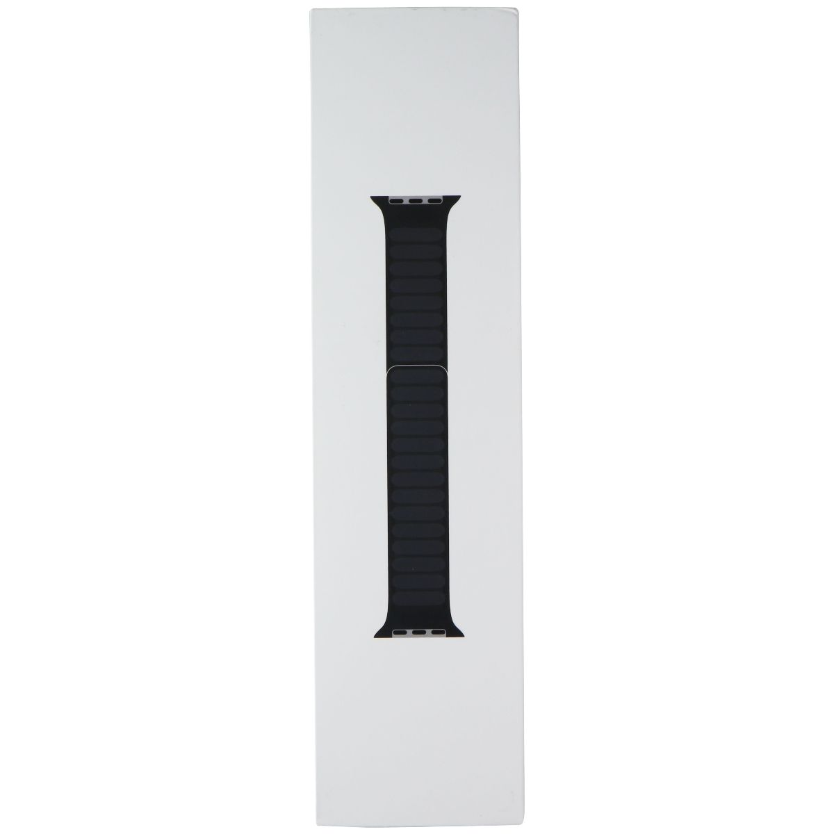 Apple (45mm) Leather Link Watch Band for 49/46/45/44mm Cases - Midnight - S/M Smart Watch Accessories - Watch Bands Apple - Simple Cell Bulk Wholesale Pricing - USA Seller