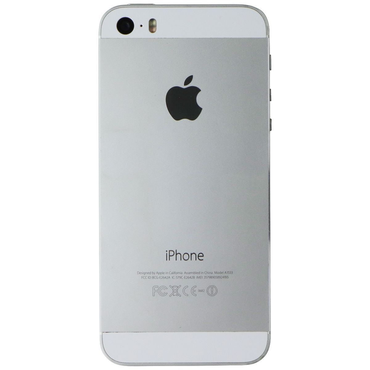 Apple iPhone 5s (4-in) Smartphone (A1533) Unlocked - 16GB / Silver Cell Phones & Smartphones Apple - Simple Cell Bulk Wholesale Pricing - USA Seller