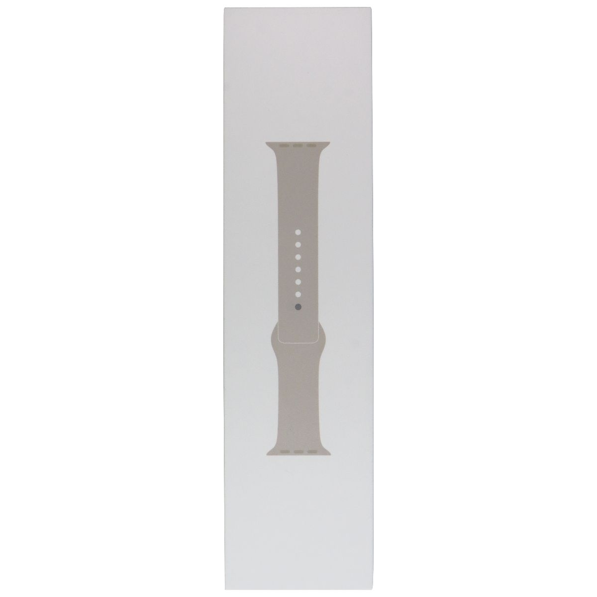 Apple (41mm) Sport Band for Apple Watch 38/40/41mm - Starlight - Full Set Smart Watch Accessories - Watch Bands Apple - Simple Cell Bulk Wholesale Pricing - USA Seller