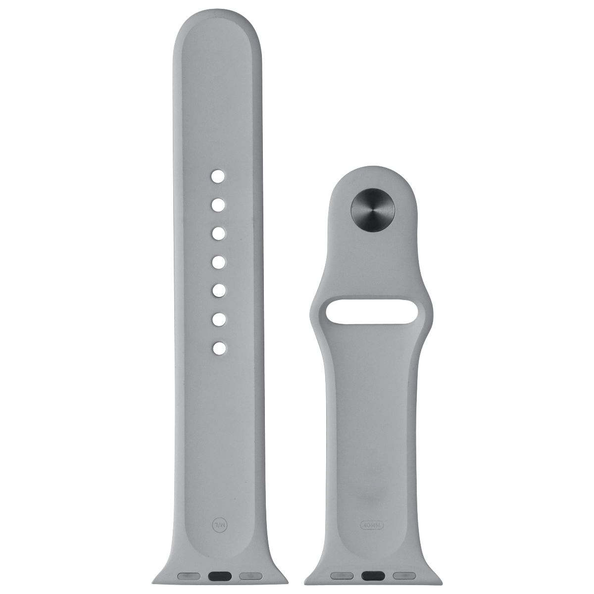 Apple (40mm) Sport Band for Apple Watch 38/40/41mm - Soft White (M/L) Smart Watch Accessories - Watch Bands Apple - Simple Cell Bulk Wholesale Pricing - USA Seller