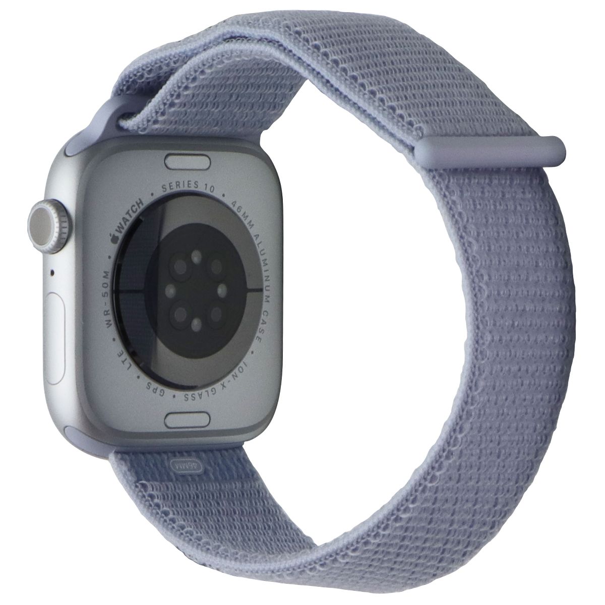 Apple Watch Series 10 (GPS + LTE, 46mm) Silver Aluminum/Cloud Blue SL A3003 Smart Watches Apple - Simple Cell Bulk Wholesale Pricing - USA Seller