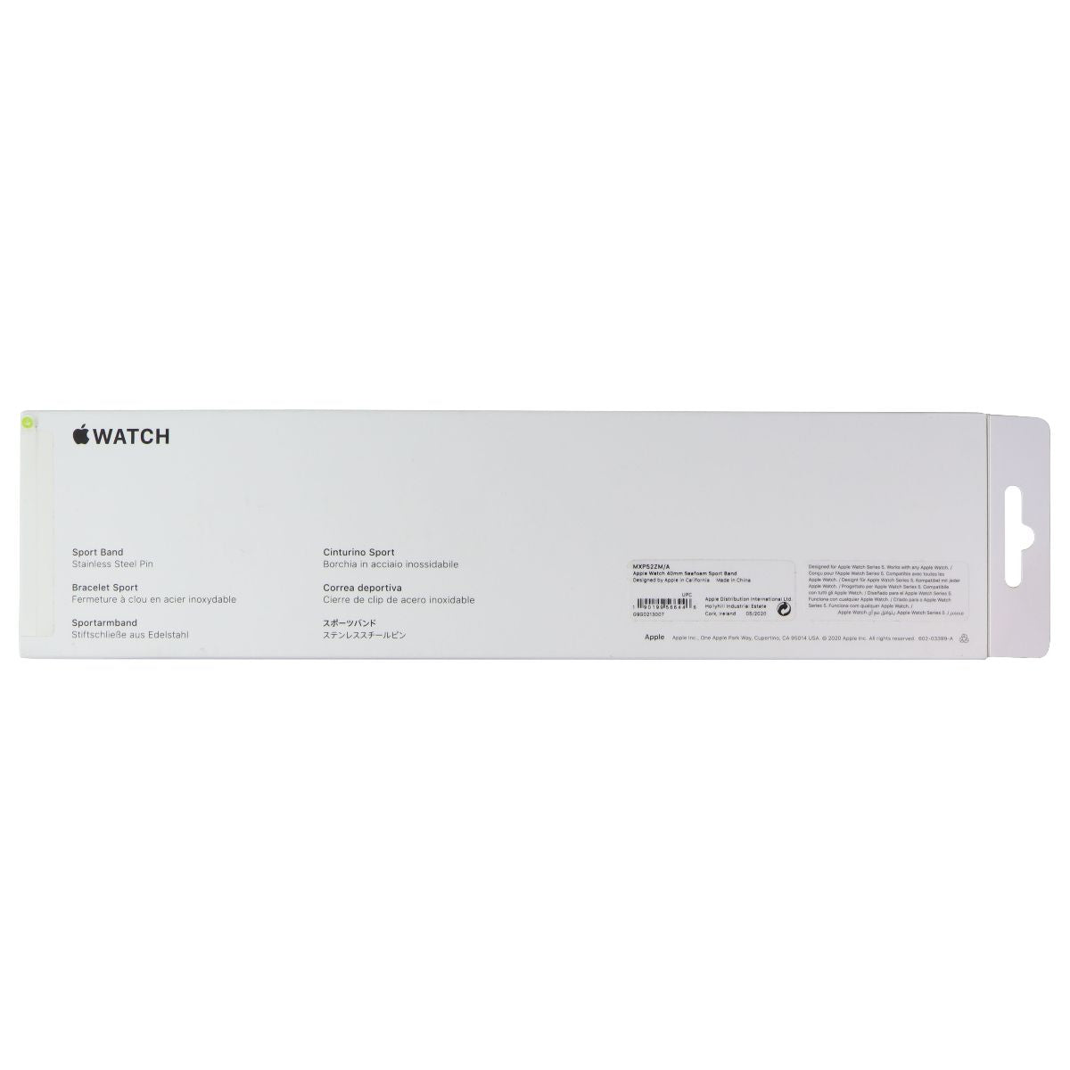 Apple 40mm Watch Sport Band for Apple Watch 38/40/41mm - Seafoam / Full Set Smart Watch Accessories - Watch Bands Apple - Simple Cell Bulk Wholesale Pricing - USA Seller