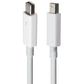 Apple - Thunderbolt to Thunderbolt Cable (2.0 meter) - White (MD861LL/A) TV, Video & Audio Accessories - Video Cables & Interconnects Apple - Simple Cell Bulk Wholesale Pricing - USA Seller