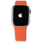 Apple Watch HERMES Series 7 (GPS + LTE) A2475 (41mm) - Silver AL / Orange SB Smart Watches Apple - Simple Cell Bulk Wholesale Pricing - USA Seller