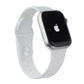 Apple Watch Series 8 (45mm/A2774) GPS+LTE - Silver SS/White Sp Band - FULL SET Smart Watches Apple - Simple Cell Bulk Wholesale Pricing - USA Seller