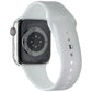 Apple Watch Series 8 (45mm/A2774) GPS+LTE - Silver SS/White Sp Band - FULL SET Smart Watches Apple - Simple Cell Bulk Wholesale Pricing - USA Seller