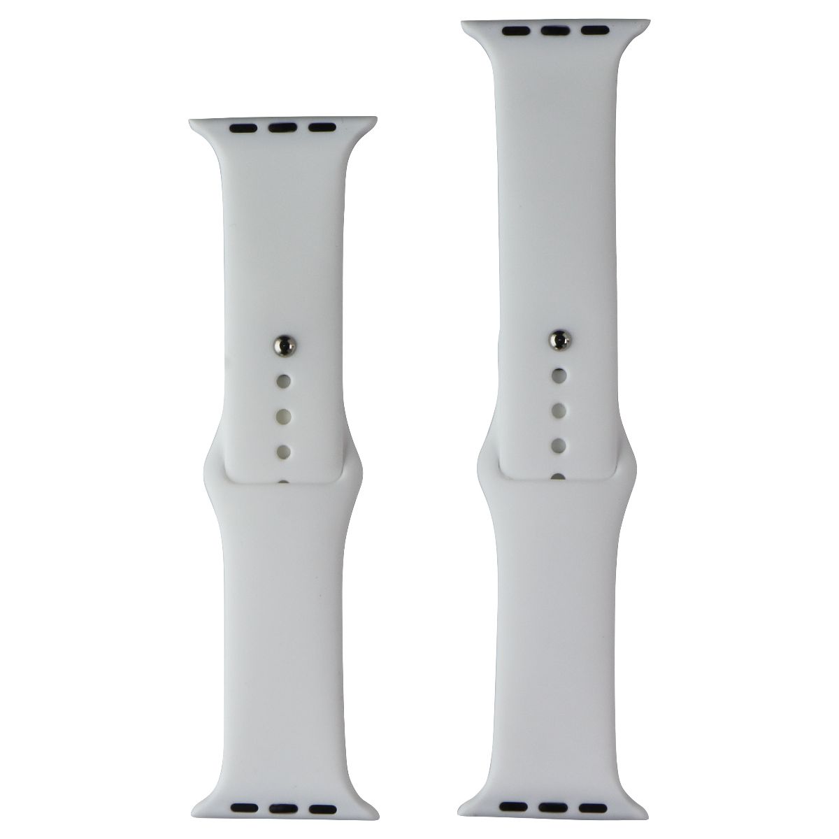 Apple Watch Series 8 (45mm/A2774) GPS+LTE - Silver SS/White Sp Band - FULL SET Smart Watches Apple - Simple Cell Bulk Wholesale Pricing - USA Seller