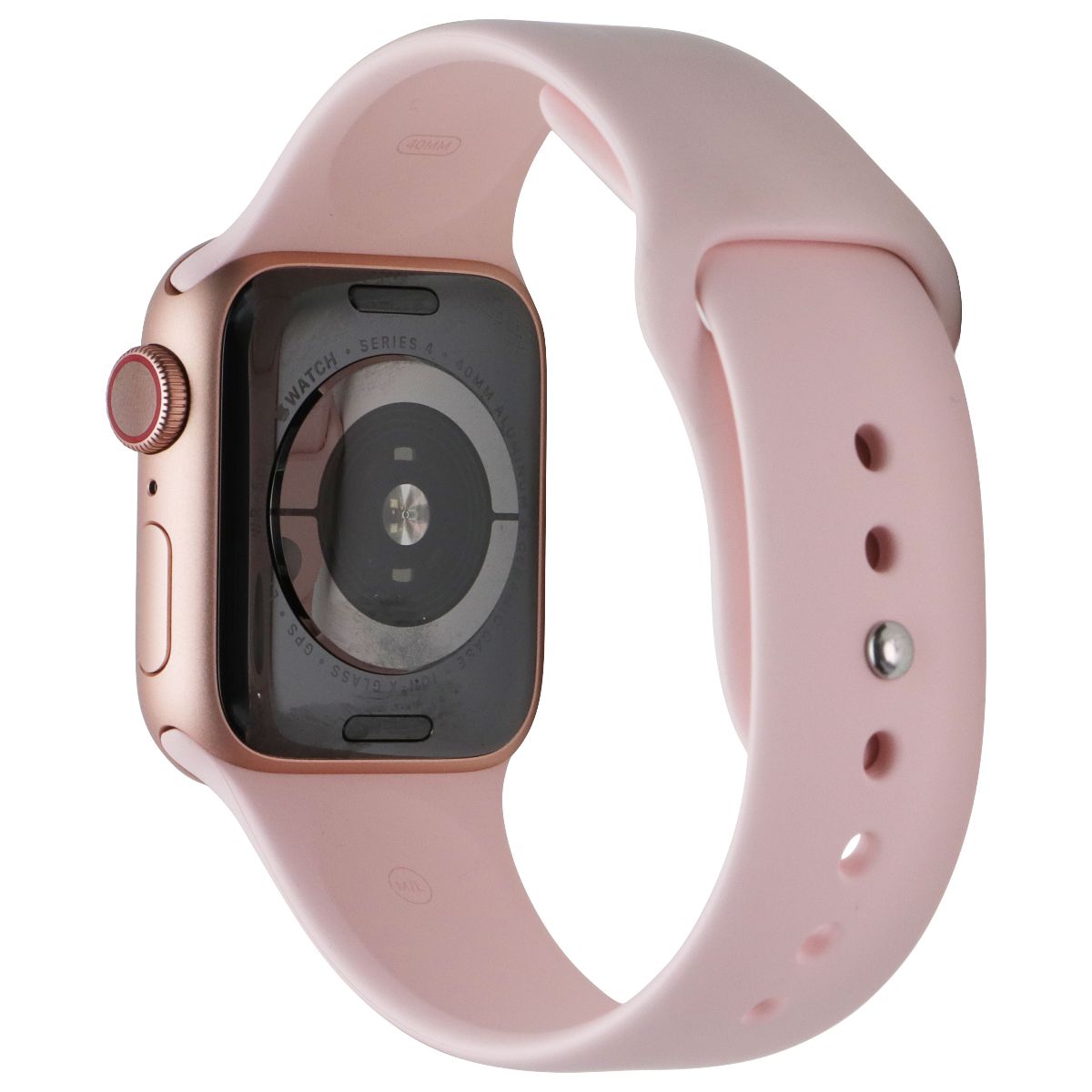 Apple Watch Series 4 (A1975) GPS + Cellular - 40mm Gold Aluminum/Pink Sport Band Smart Watches Apple - Simple Cell Bulk Wholesale Pricing - USA Seller