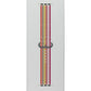 Apple 38mm Woven Nylon Band for 38mm and 40mm Apple Watches - Pink Stripe Smart Watch Accessories - Watch Bands Apple - Simple Cell Bulk Wholesale Pricing - USA Seller