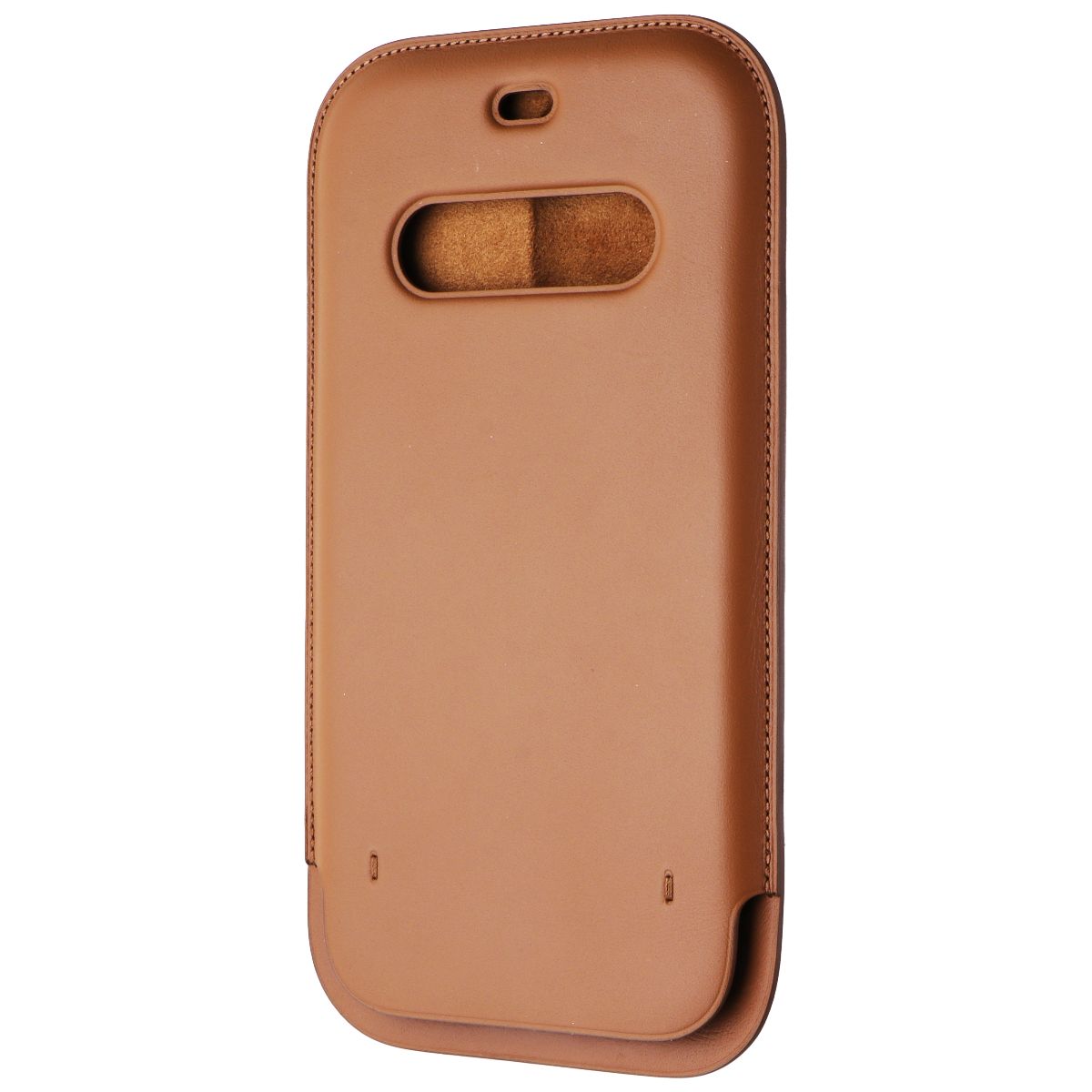 Apple Official Leather Sleeve for MagSafe for iPhone 12 Pro Max - Saddle Brown Cell Phone - Cases, Covers & Skins Apple - Simple Cell Bulk Wholesale Pricing - USA Seller