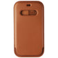 Apple Official Leather Sleeve for MagSafe for iPhone 12 Pro Max - Saddle Brown Cell Phone - Cases, Covers & Skins Apple - Simple Cell Bulk Wholesale Pricing - USA Seller