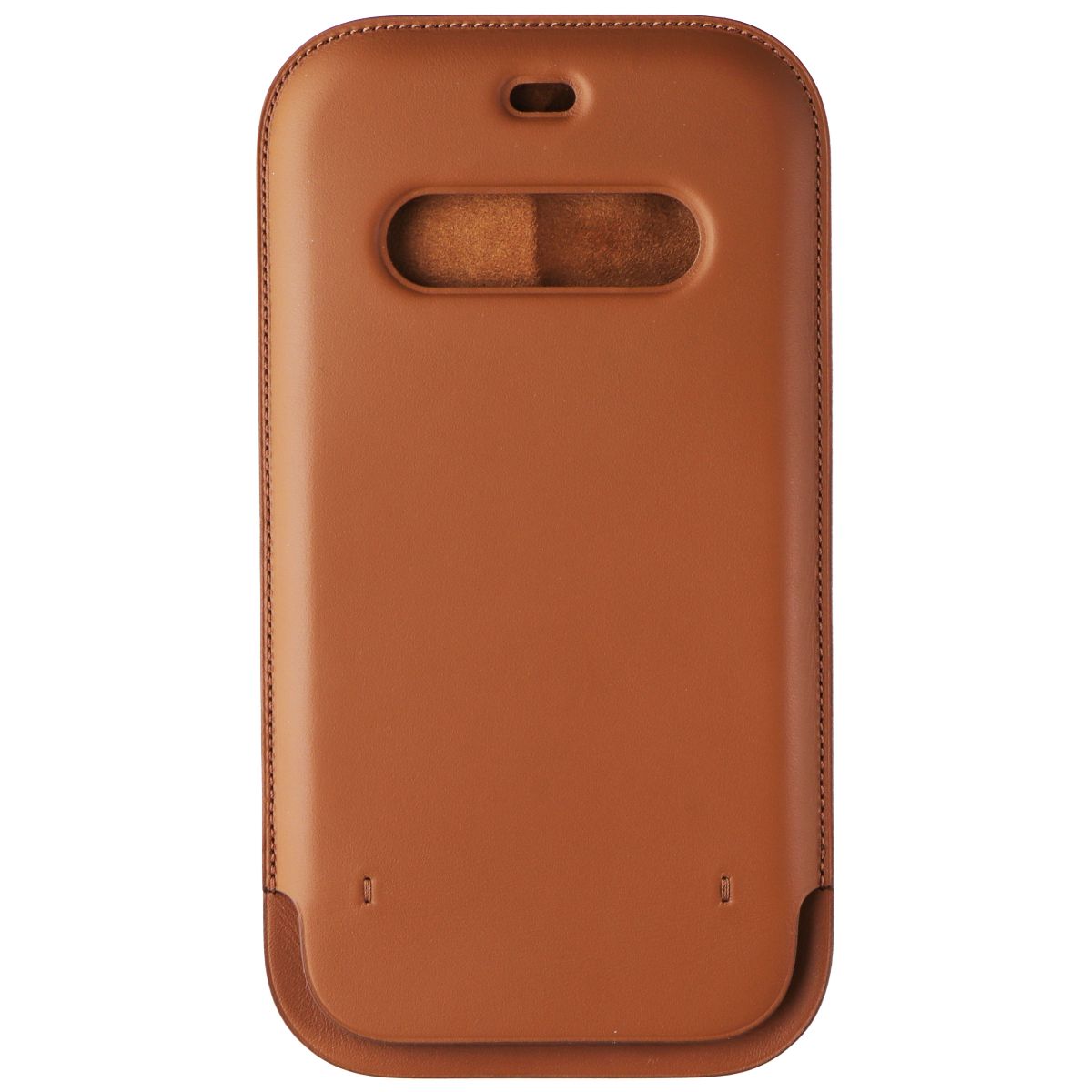 Apple Official Leather Sleeve for MagSafe for iPhone 12 Pro Max - Saddle Brown Cell Phone - Cases, Covers & Skins Apple - Simple Cell Bulk Wholesale Pricing - USA Seller