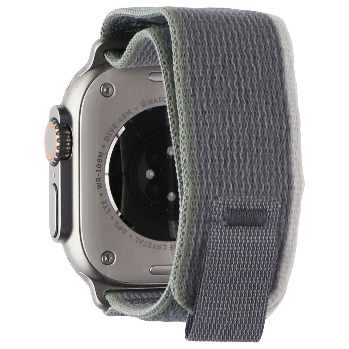 Apple Watch Ultra 2 49mm (GPS + LTE) A2986 - Titanium /Green Gray Trail Loop S/M Smart Watches Apple    - Simple Cell Bulk Wholesale Pricing - USA Seller