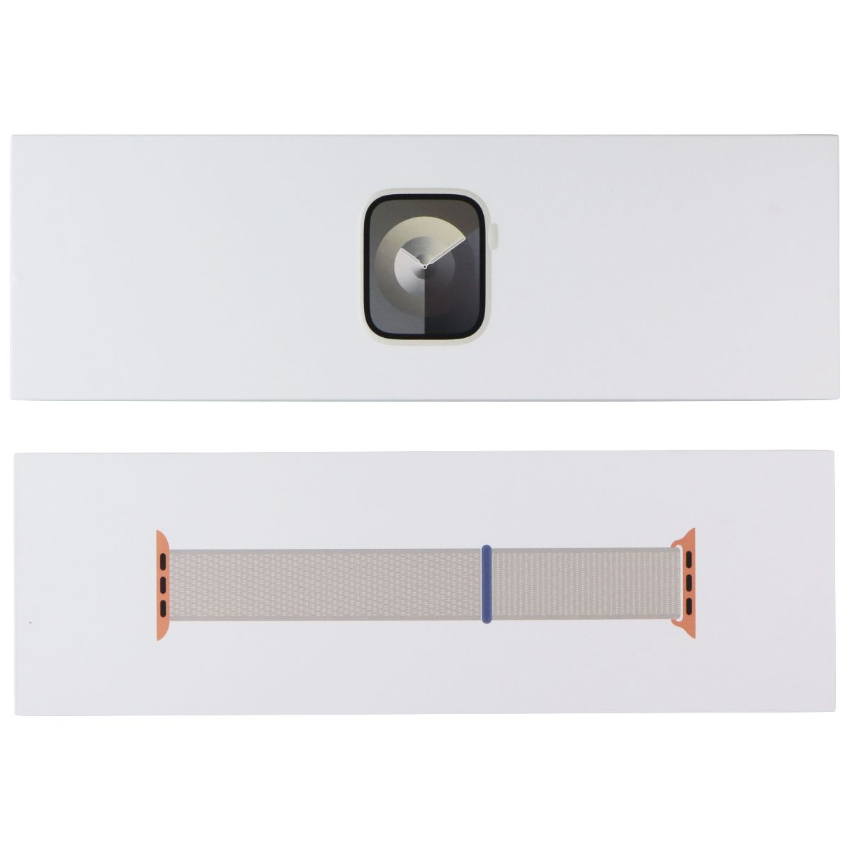 Apple Watch Series 9 (GPS+LTE) A2982 - 41mm Starlight Al/Starlight Sport Loop Smart Watches Apple - Simple Cell Bulk Wholesale Pricing - USA Seller