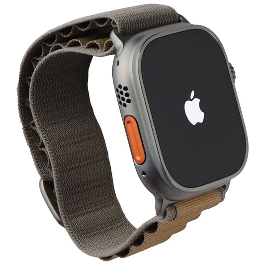 Apple Watch Ultra 2 (GPS + LTE) A2986 49mm Natural Ti/Tan Alpine Loop (M) Smart Watches Apple - Simple Cell Bulk Wholesale Pricing - USA Seller