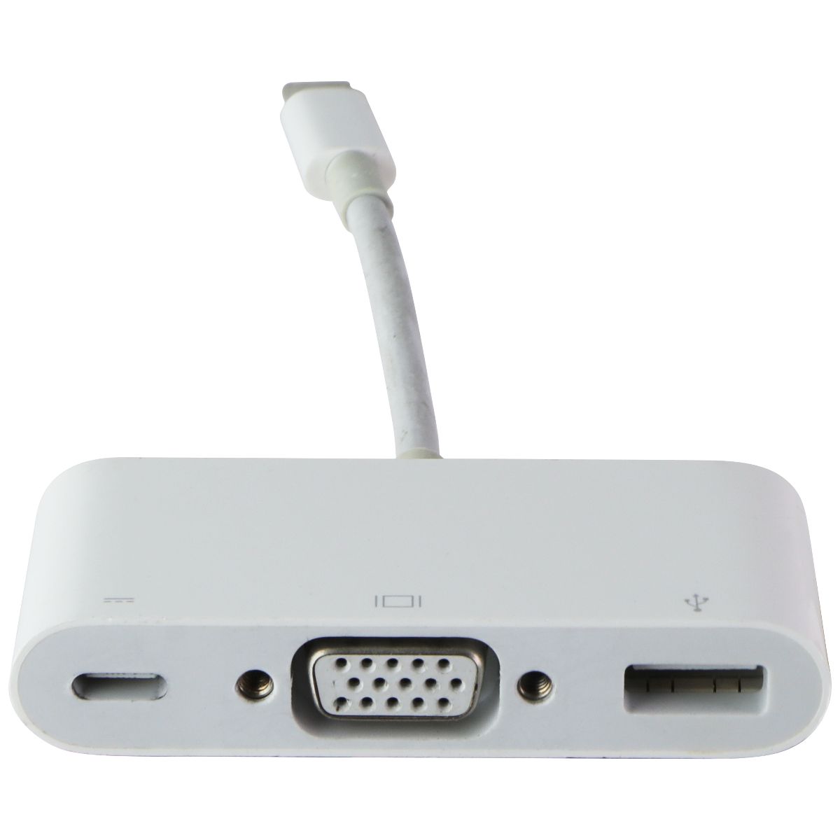 Apple USB-C to VGA Multiport Adapter (MJ1L2AM/A, A1620) Cell Phone - Cables & Adapters Apple    - Simple Cell Bulk Wholesale Pricing - USA Seller