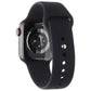 Apple Watch Series 7 (GPS+LTE) A2476 - 41mm Space Black Titanium/BLK Sport Band Smart Watches Apple    - Simple Cell Bulk Wholesale Pricing - USA Seller