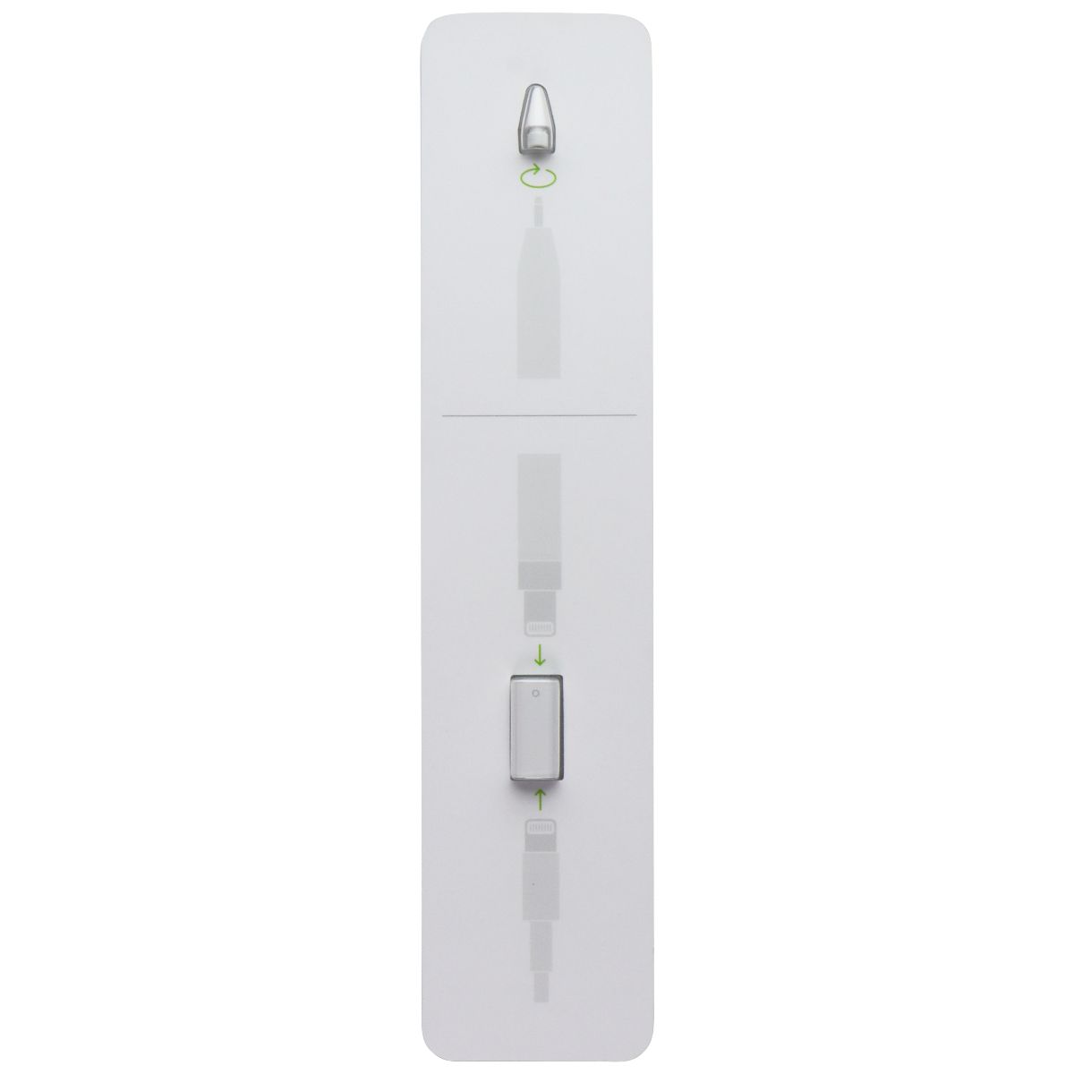 Apple Pencil Replacement 8-Pin Lightning to 8-Pin Lightning Connector - White iPad/Tablet Accessories - Styluses Apple    - Simple Cell Bulk Wholesale Pricing - USA Seller