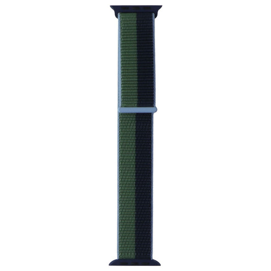 Apple 45mm Sport Loop for Apple Watch 45/44/42mm - Abyss Blue/Moss Green - XL Smart Watch Accessories - Watch Bands Apple - Simple Cell Bulk Wholesale Pricing - USA Seller