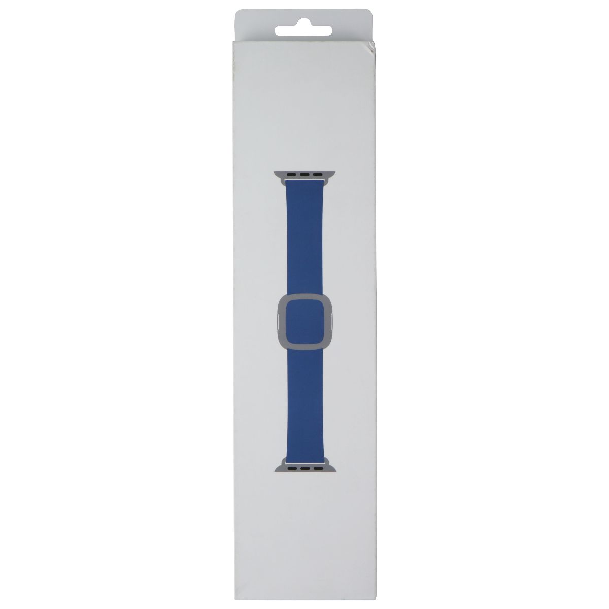 Apple (40mm) Leather Modern Buckle Band for Apple Watch - Cape Cod Blue - (M) Smart Watch Accessories - Watch Bands Apple    - Simple Cell Bulk Wholesale Pricing - USA Seller