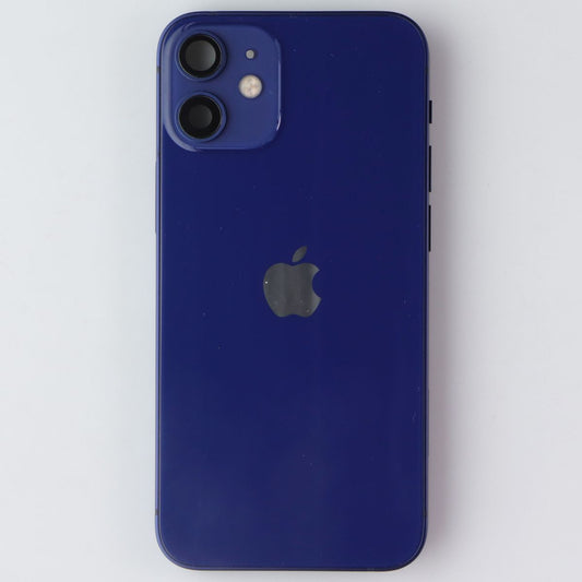 Repair Part - Back Glass with Frame for Apple iPhone 12 Mini - Blue with Logo Cell Phone - Replacement Parts & Tools Apple - Simple Cell Bulk Wholesale Pricing - USA Seller