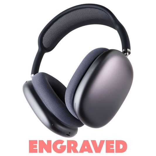 Apple AirPods Max Over-Ear Wireless Headphones - Space Gray (A2096) - ENGRAVED Portable Audio - Headphones Apple - Simple Cell Bulk Wholesale Pricing - USA Seller