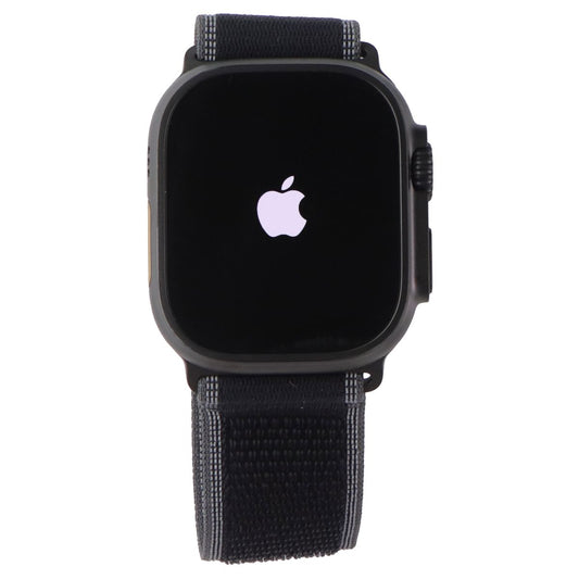 Apple Watch Ultra 3 (GPS + Cellular) A3281 49mm - Black Ti/Charcoal Trail Lp M/L Smart Watches Apple - Simple Cell Bulk Wholesale Pricing - USA Seller
